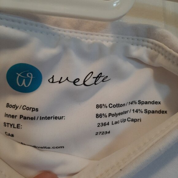 Svelte Tummy Control Stretch Shorts; Activewear; NWT; Size Large 10-12 - Picture 3 of 3